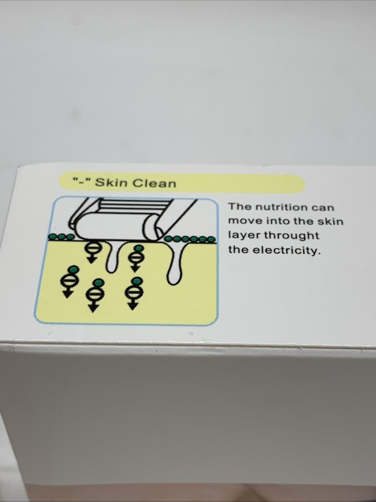 ION KD-9000 Galvanic Microcurrent Iontophoresis Wrinkle Removal Roller Massager