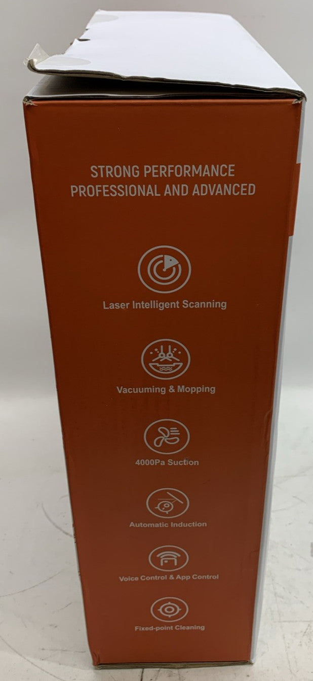 Sheliki D60S Robot Vacuum Cleaner and Mopping Laser Intelligent Scanning Black