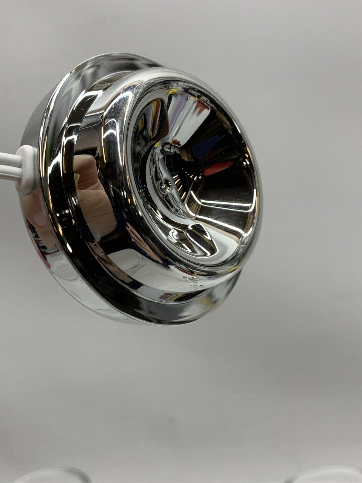 Philips Sonicare Diamond Clean Glass Cup Silver Charging Base CBA1001 Lot Of 2