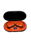 FW9 STEREO Open Ear Wireless Earphone with Adjustable Earhooks Blaze Orange