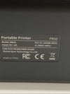 Portable Printer M833 Black for Travel Bluetooth Thermal Supports 8.5 x 11 Inch