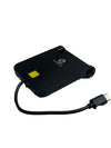 Smart Card Reader, Zoweetek 12026-8 Black ompatible with Windows, Mac OS Linux