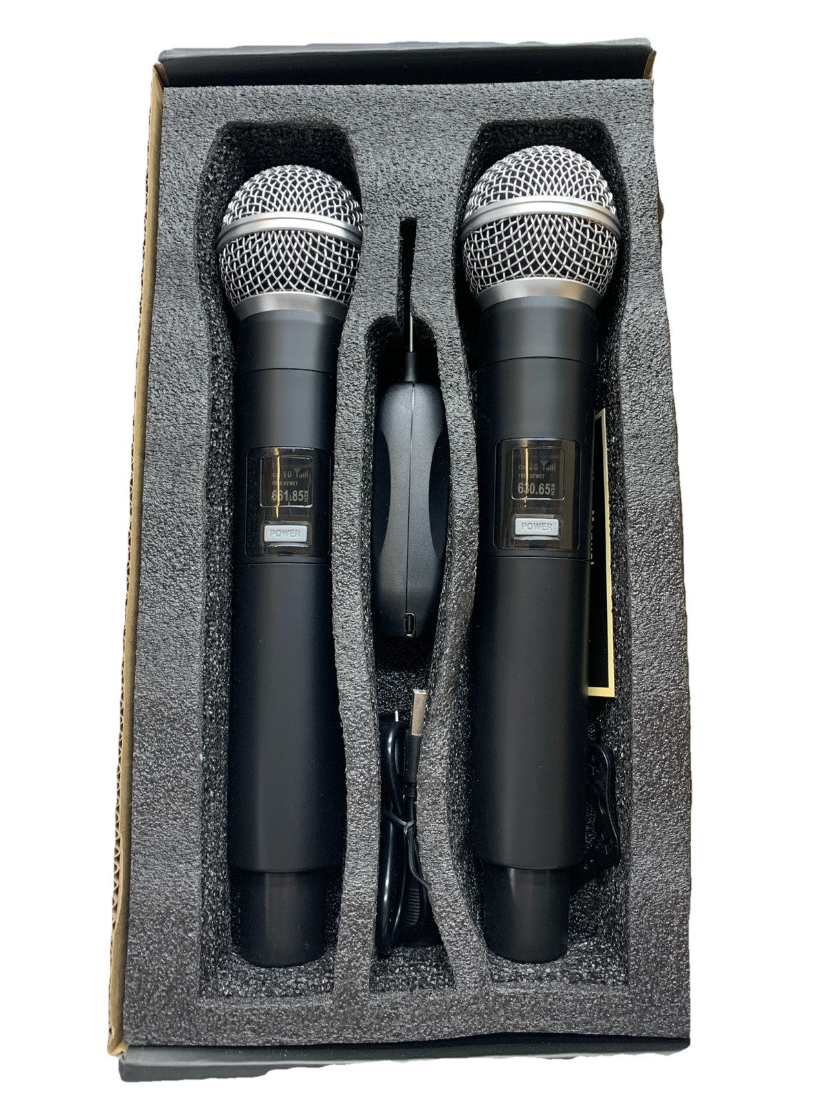 Wireless Microphones for Singing Party Karaoke w/One-to-One Chip Connection 40H