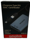 CFexpress Type B/SD USB 3.2 Gen 2 Card Reader - Dual Slot Adapter with USB-C