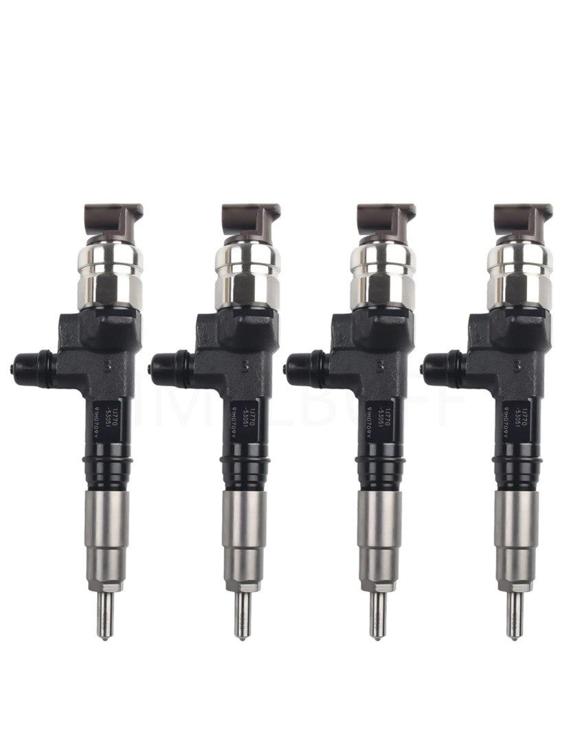 Kubota Replacement 1J778-53051 Common Rail Fuel Injector 295050-1980 - 4 Pack