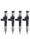 Kubota Replacement 1J778-53051 Common Rail Fuel Injector 295050-1980 - 4 Pack