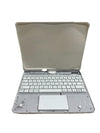 Transparent Case with Keyboard for 2024 iPad Pro 11-in.(M4) Transparent white