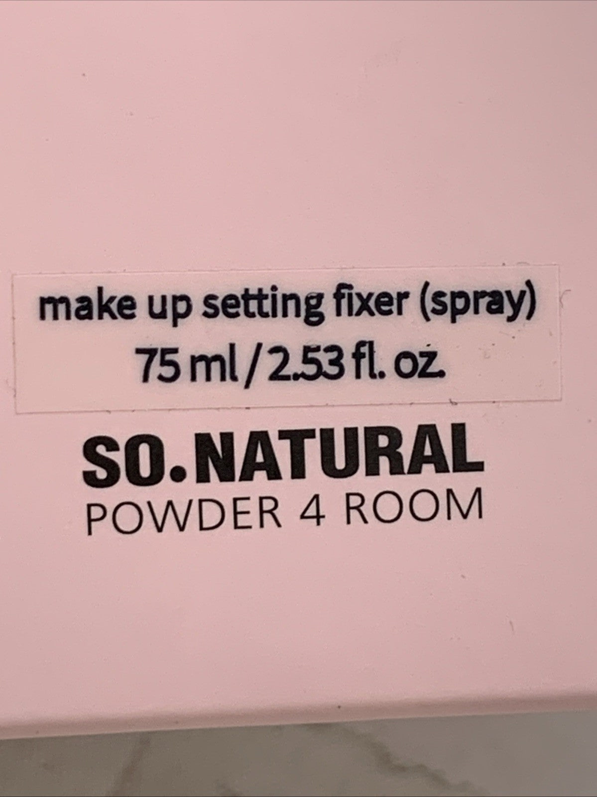 SONATURAL All Day Tight Make Up Setting Fixer FIXX Ultra-Fine Mist 2.53oz 2 Pack