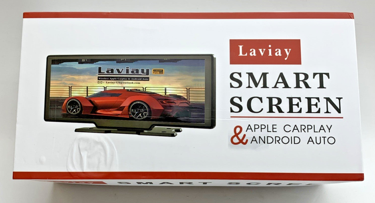 Laviay Touch Smart Screen Wireless Apple Car Play And Android Auto Stereo Black