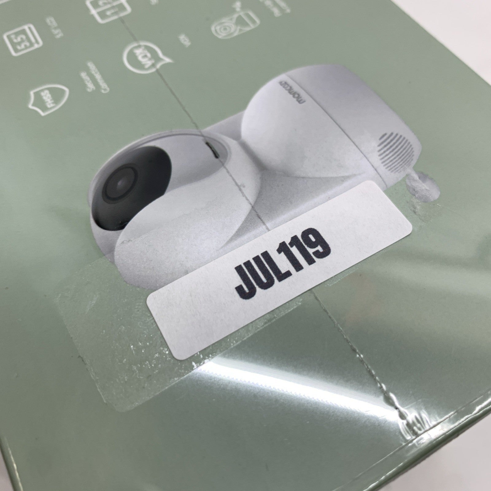 Momcozy Video Baby Monitor, 5.5” 1080P HD Monitor with Camera No WiFi BM03 White