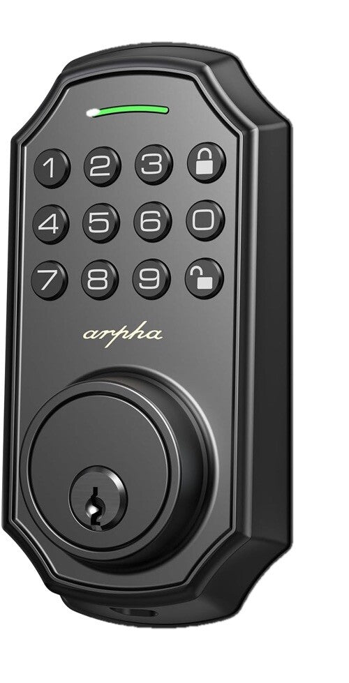 Arpha Keypad Deadbolt Door Knob Smart Lock Smart Home D180H Keyless Entry Door