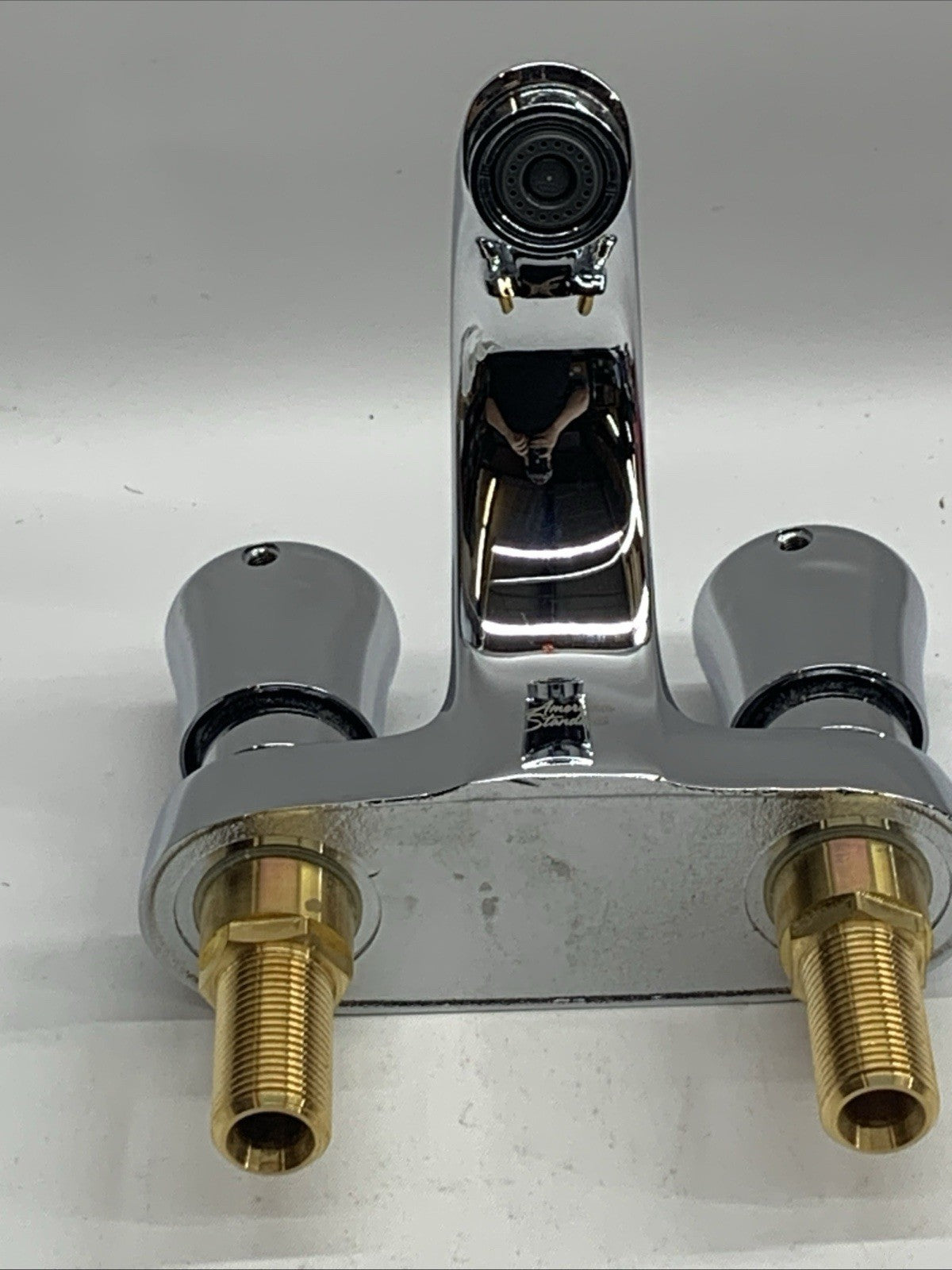 American Standard 1340227.002 Metering Centerset 0.5 GPM 2-Handle Faucet, Chrome