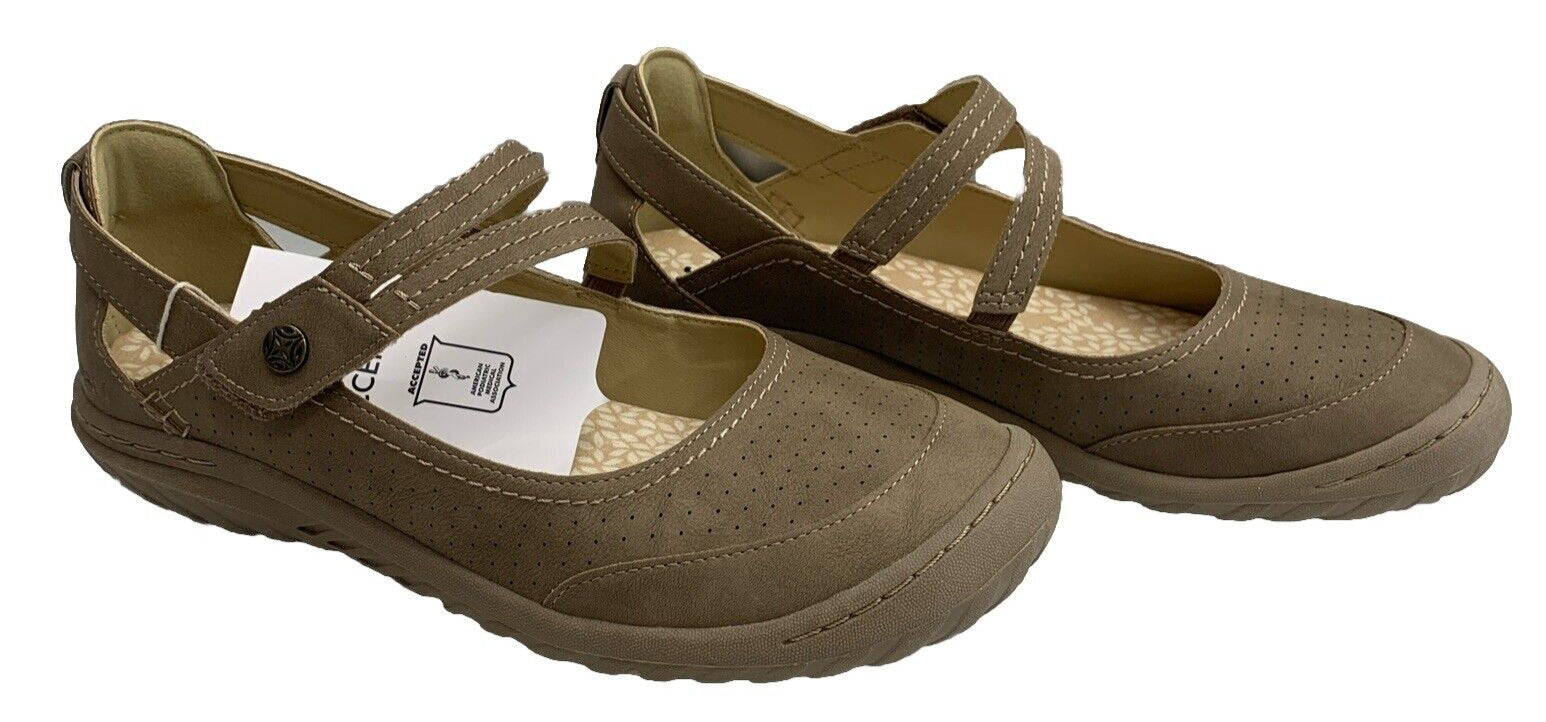 JBU By Jambu Fawn Women's Slip On Casual Classic Fashion Shoes Taupe B3FAW54 9M