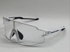 ROCKBROS Cycling Photochromic Glasses Mens Full Frame Sports Bike Glasses w/case