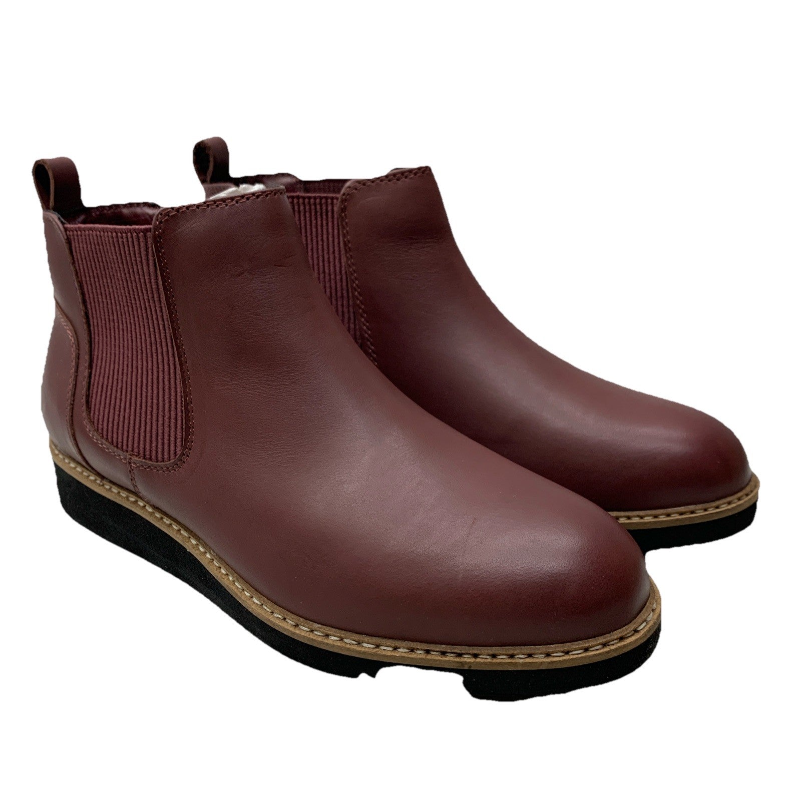 SoftWalk Women's Ankle Boots and Booties Wild Wood Dark Brown S2164-200 Size 10M