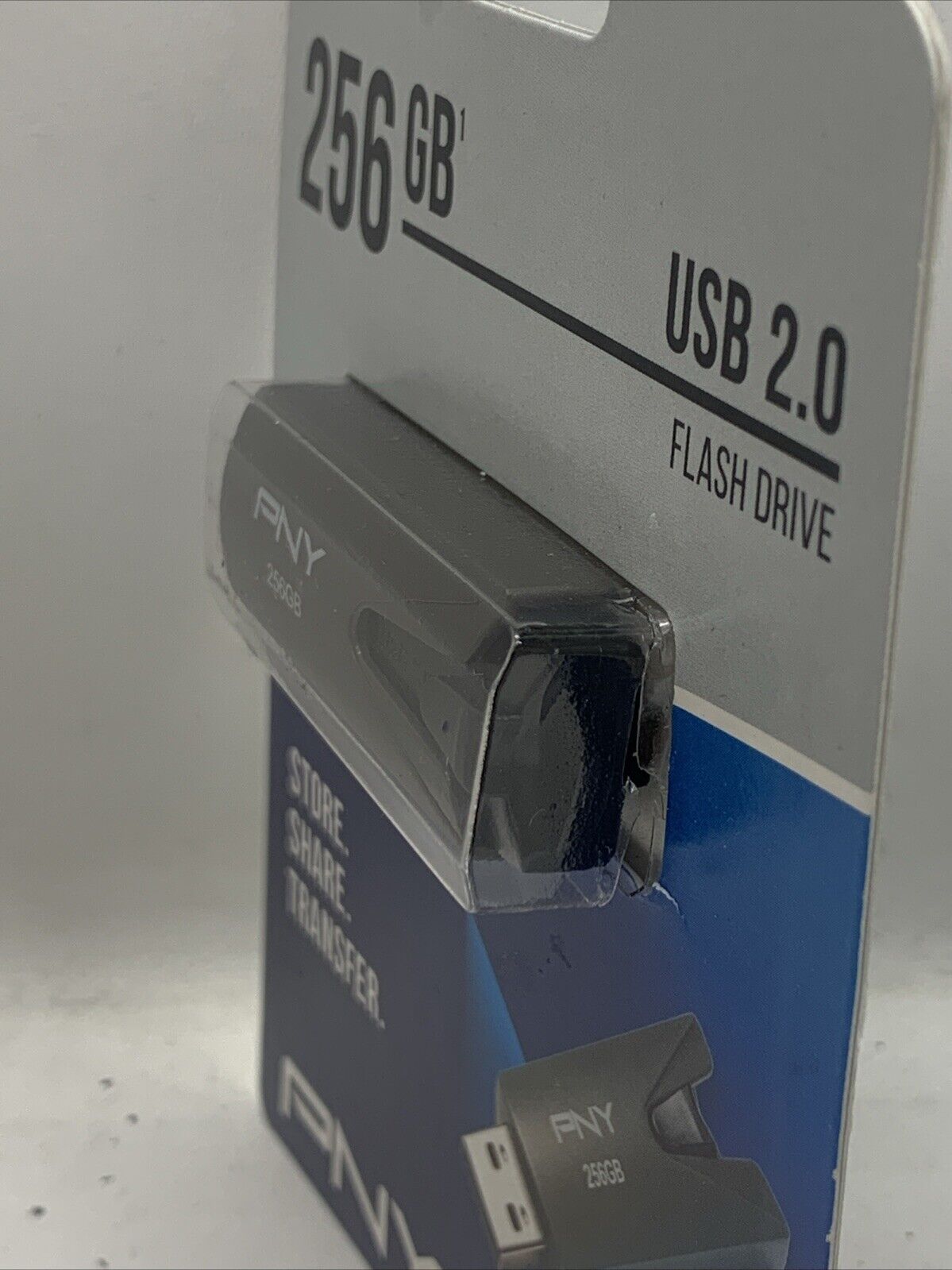 PNY Attache 4 USB flash drive 256 GB USB Type-A 3.2 Gen 1 (3.1 Gen 1) Black (FD2