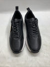 Project Cloud Men Shoe Kurt.A Black/White Size 9 Lace-up Walking Sneaker Casual
