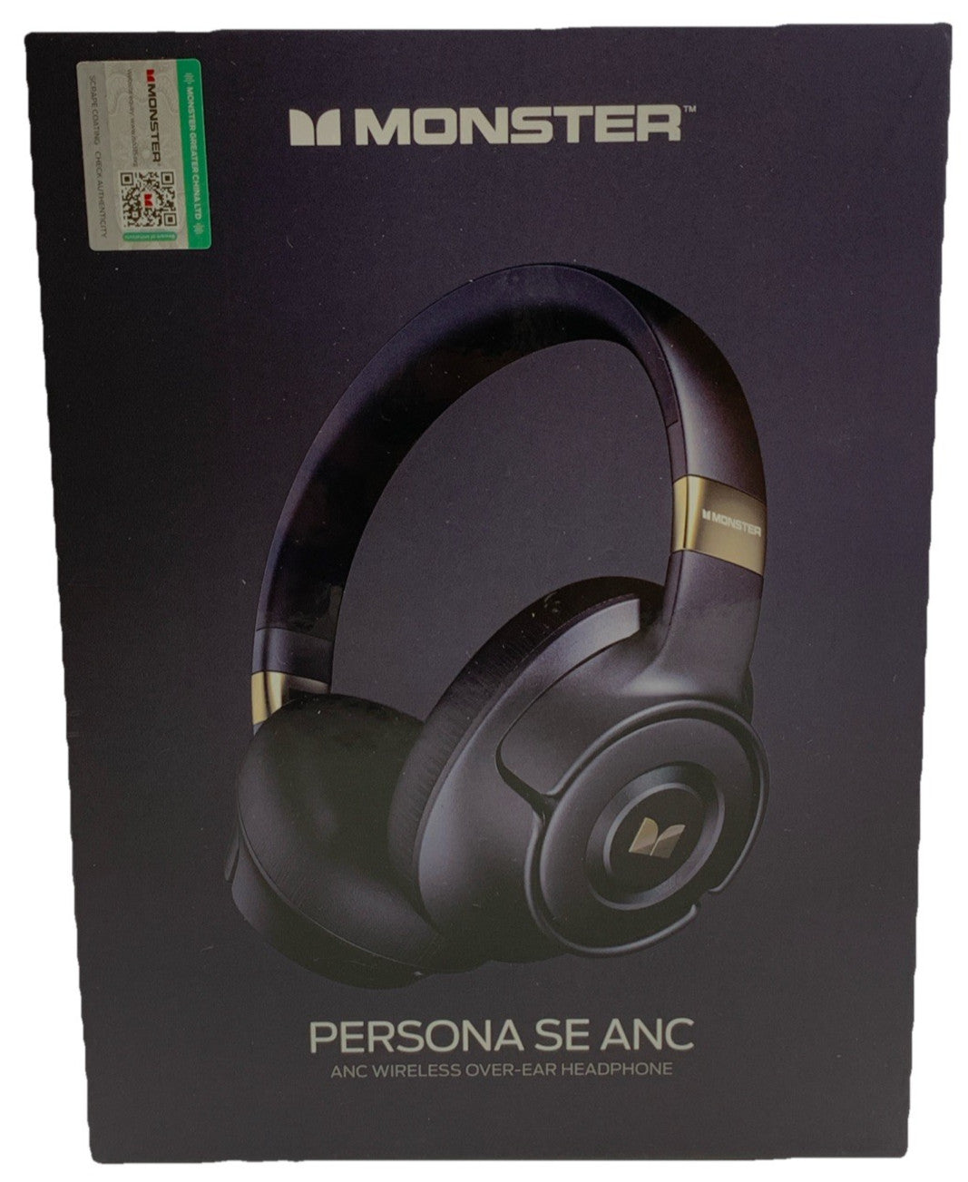 Monster Persona SE ANC Active Noise Cancelling Headphone Wireless Bluetooth Blac