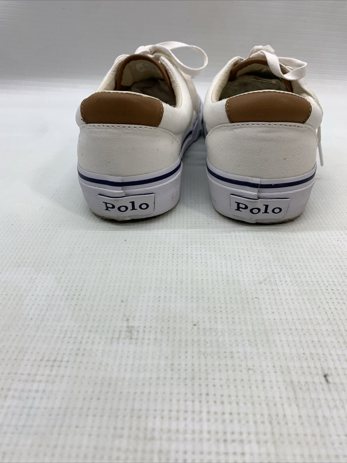 Polo Ralph Lauren Keaton LCL Pony Low Top Lace Up Canvas Sneaker Size 8 Shoes