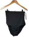 Anne Cole Women's Tummy Control Swim Bottom Black Pull-on Seamless Size Medium