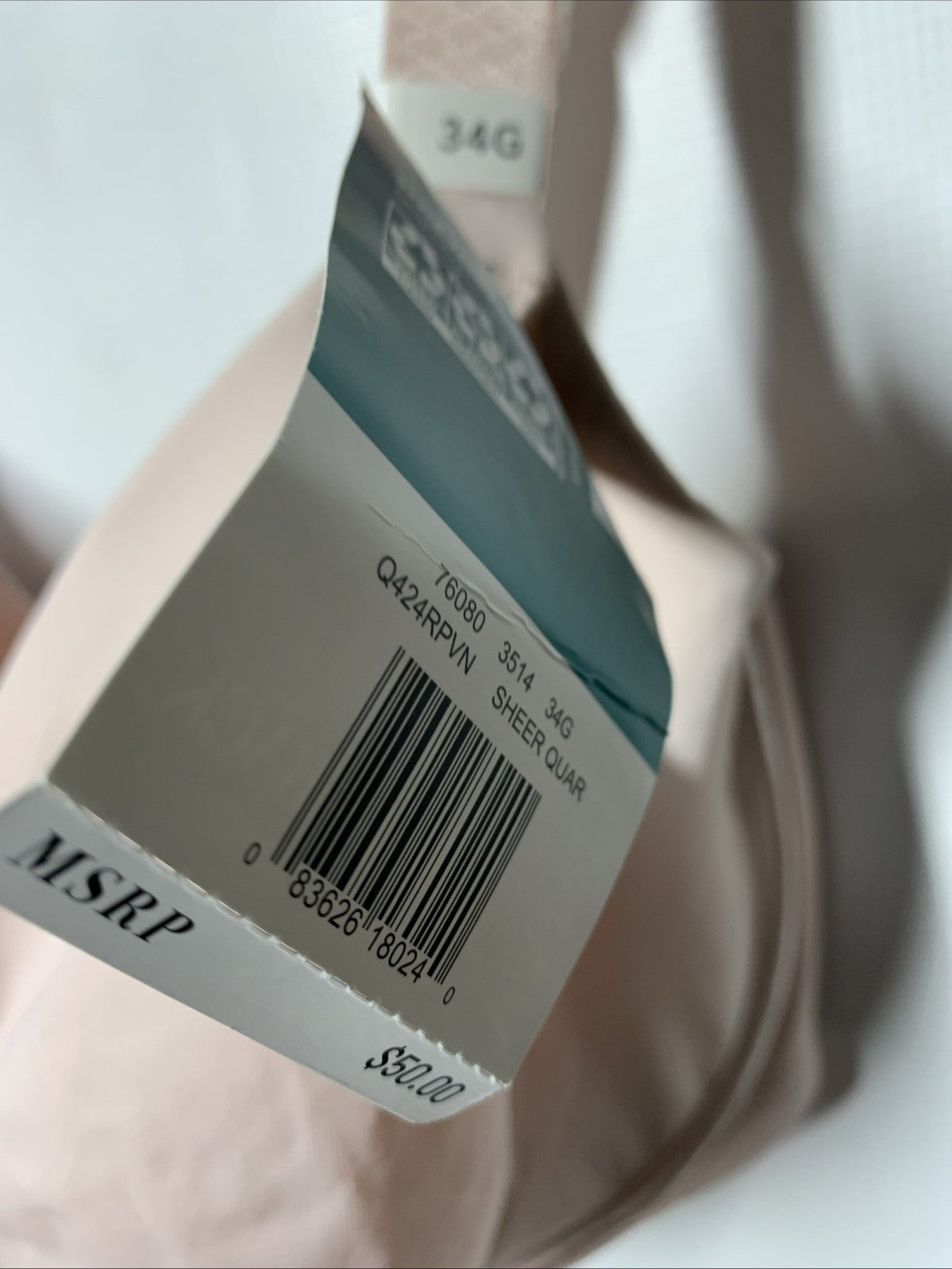 Vanity Fair Women's 76080 Beauty Back Full Figure Smoothing Minimizer Bra 34G