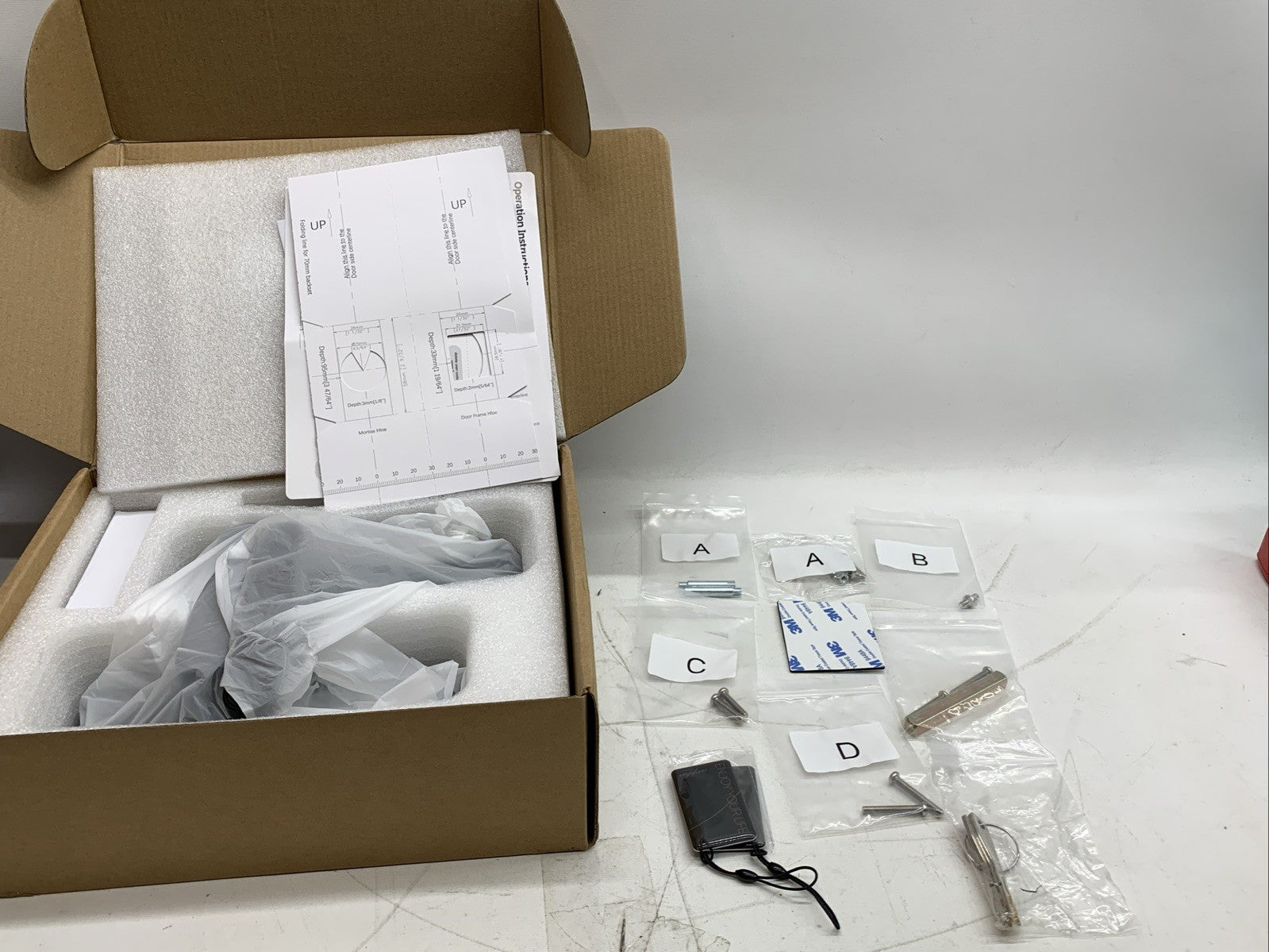 Arpha T229 Video Smart Door Lock 6in1 Entry Fingerprint Deadbolt Handle Doorbell