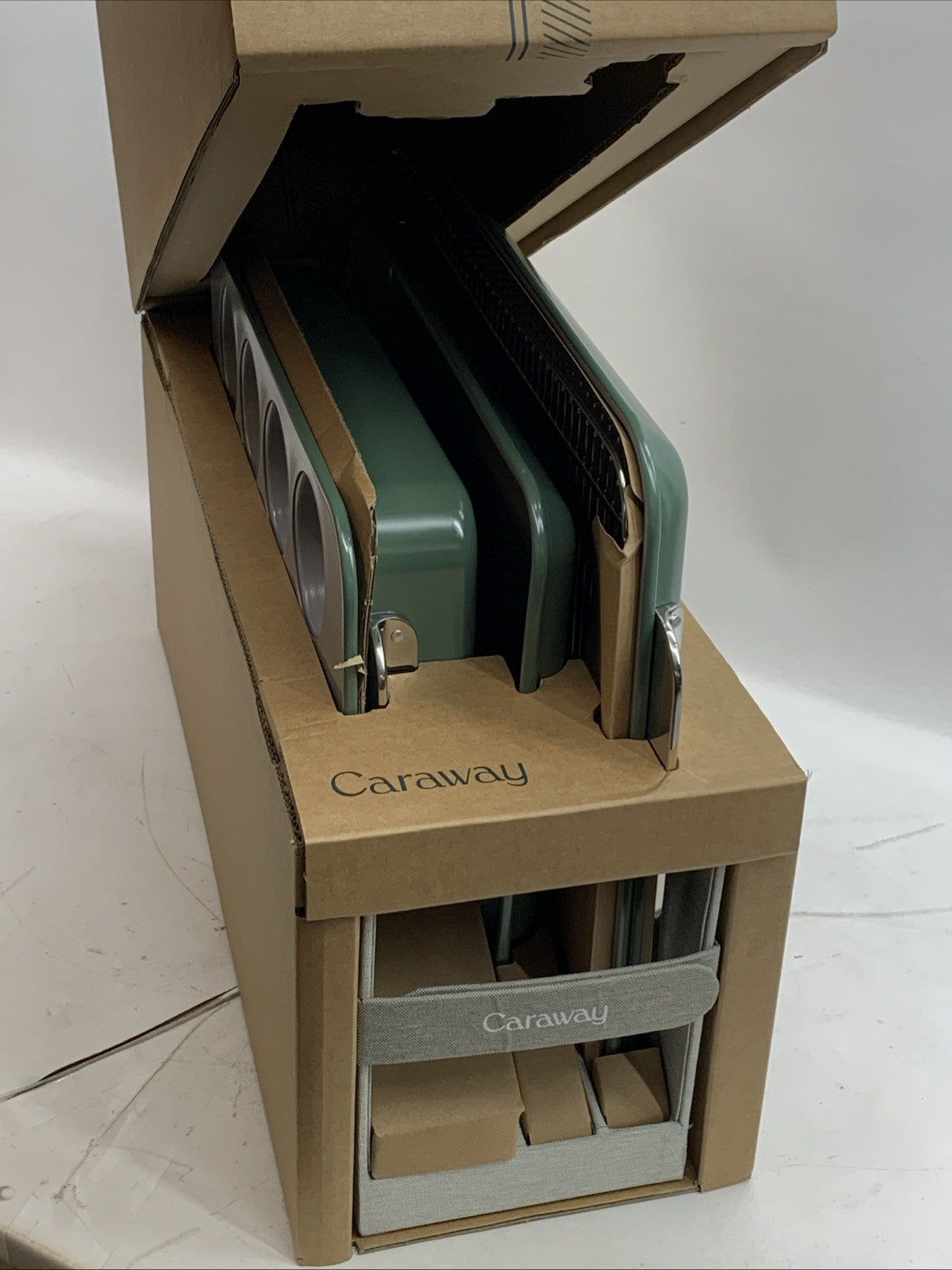Caraway 6 Piece Bakeware Set & Organize6 Non-toxic Coating Non-stick Ecofriendly