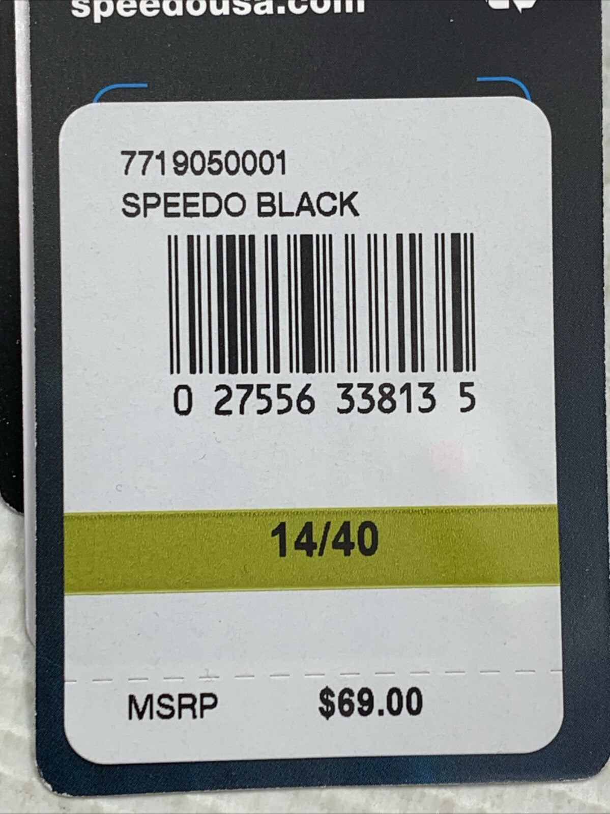 Speedo Swimsuit One Piece Endurance+ Flyback Solid Adult Team Colors Size 14/40