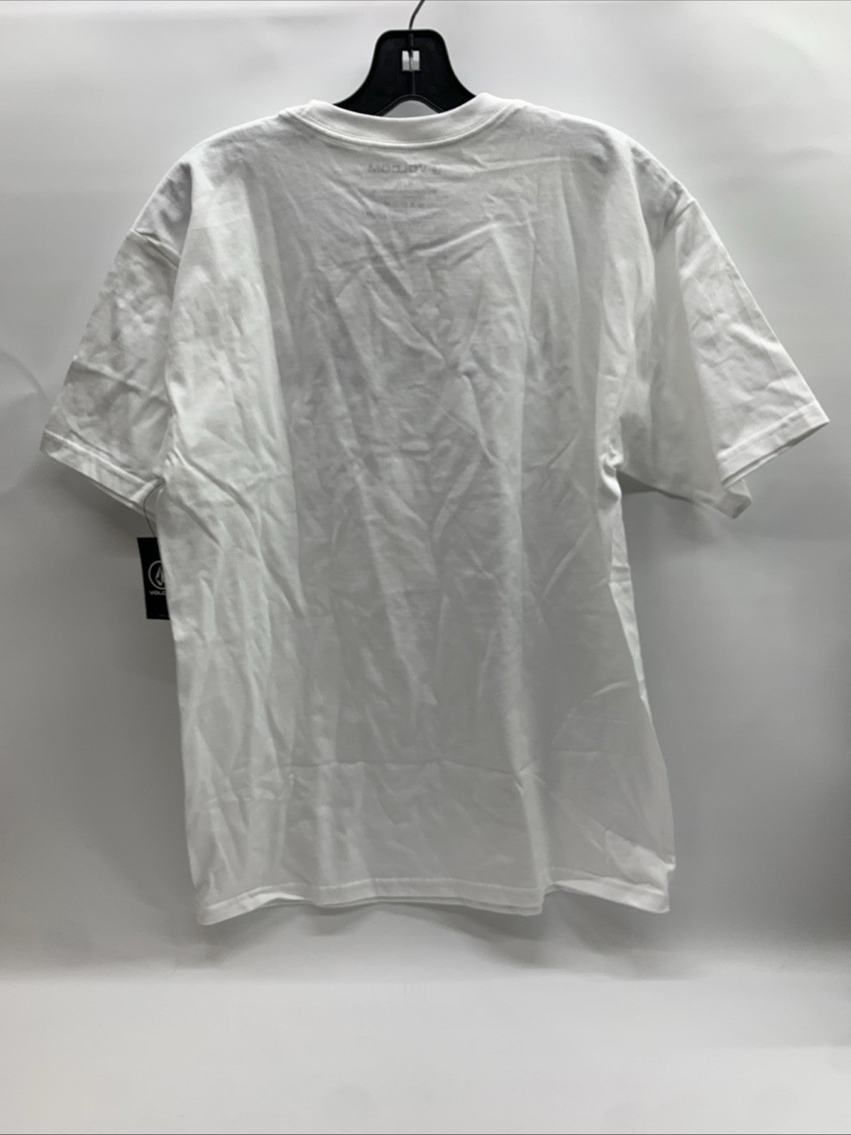 Volcom Men's Crisp Euro Short Sleeve Tee T-shirt White Medium Crew Neck A3502338