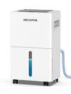 Bicepos BP01 Dehumidifier 1500 sq.ft 21 Pints for Home Basement Large Room White