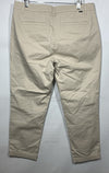 Dockers Weekend Chino Mid Rise Slim Ankle Cotton Khaki Pants Size 31 Long Jean