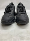 Steve Madden Mens Possession Platform Sneaker 10.5M Black Sliver Mesh Lace-up