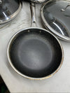 HexClad Hybrid Nonstick 7-Piece Cookware Cooking Set Pan with Lids & Wok - USED
