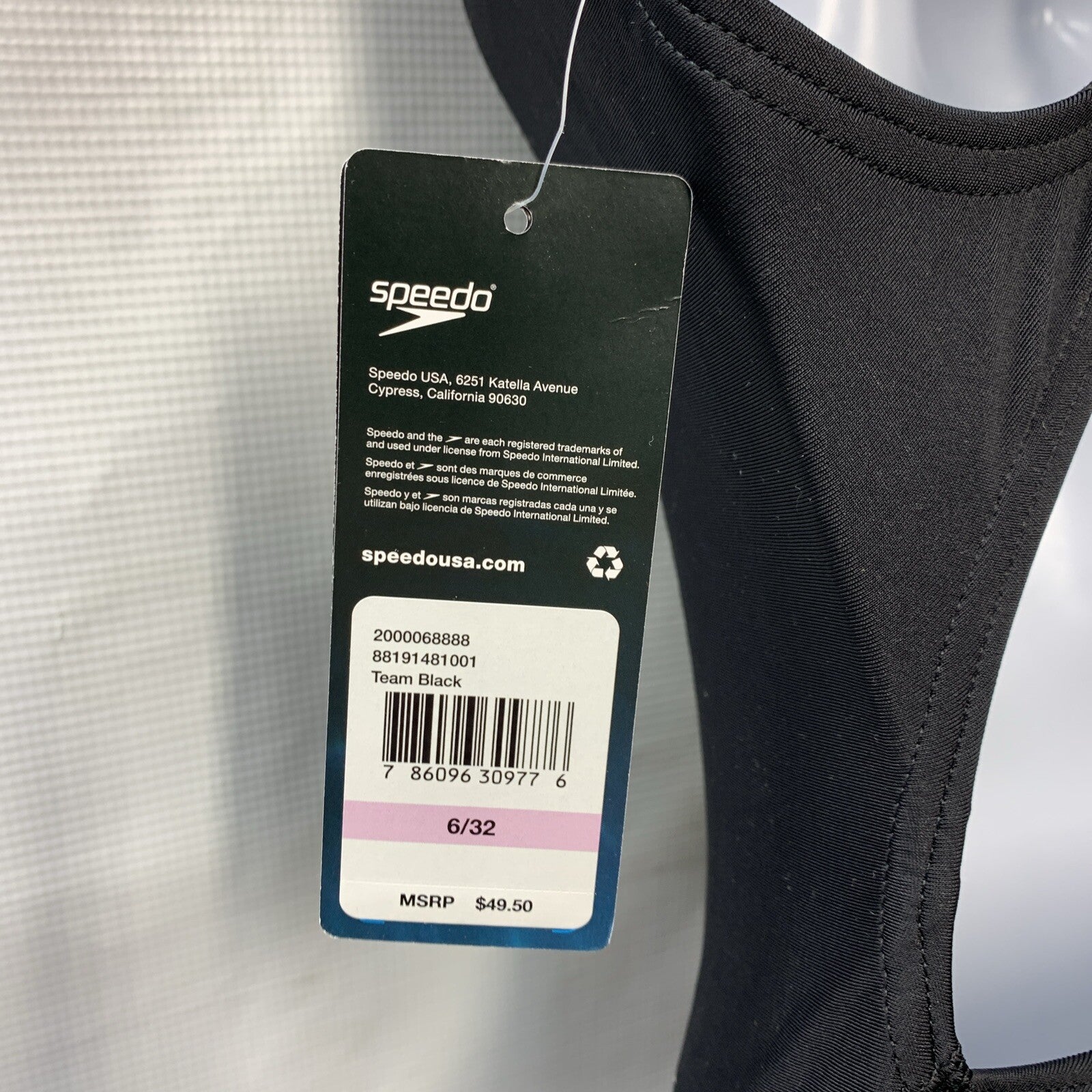 Speedo Competitive Black 1-Piece ProLT Super Pro Swimsuit Women 6/32 Swimwear