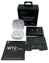 Timekettle WT2 Edge W3 Translator Device Bidirectional Earbuds 40 Language White