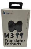Timekettle M3 Language Translator Earbuds Headphones Two-Way Device 40 Languages