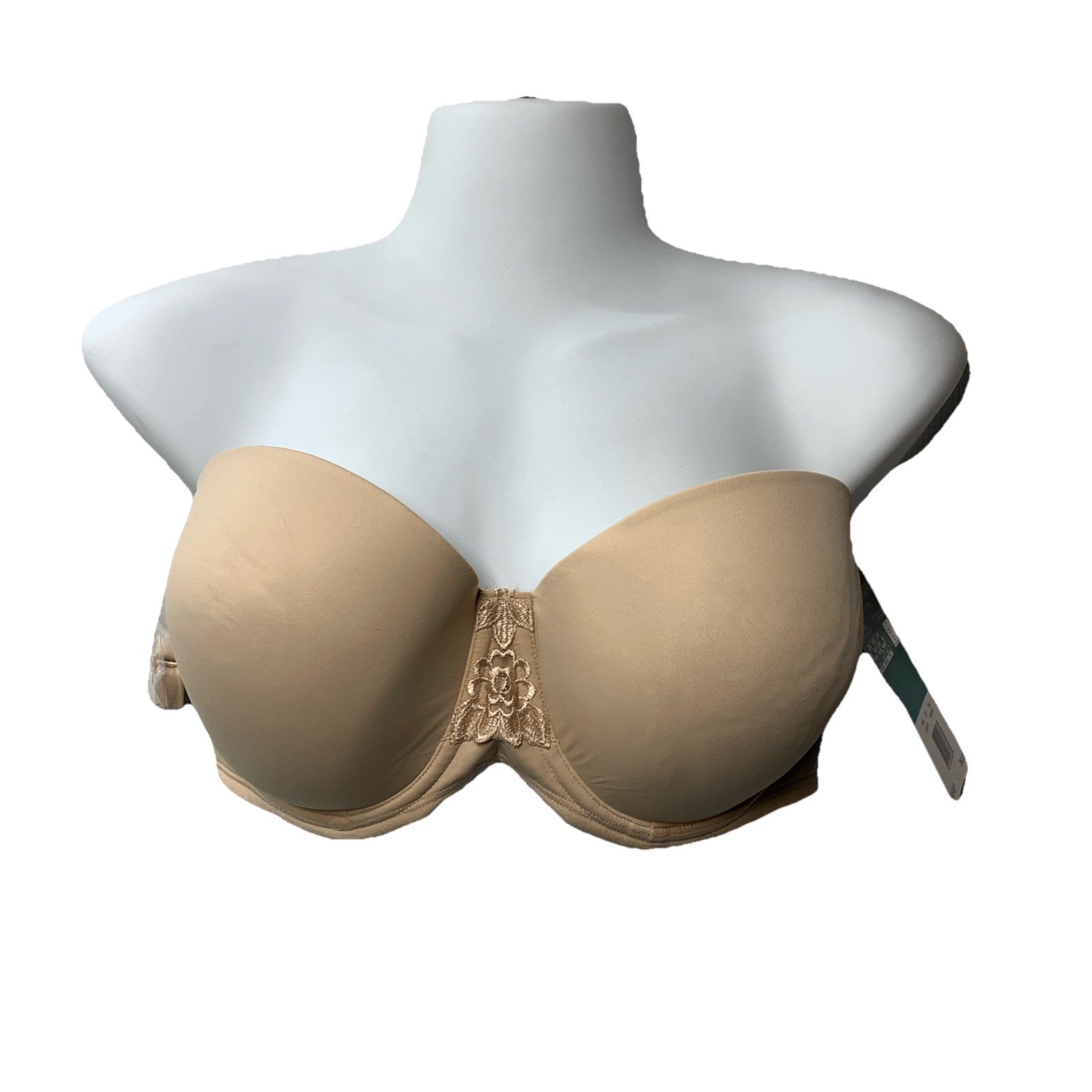 Vanity Fair 74380 Womens Bra Strapless Beauty Back Underwire Rose Beige Size 36D