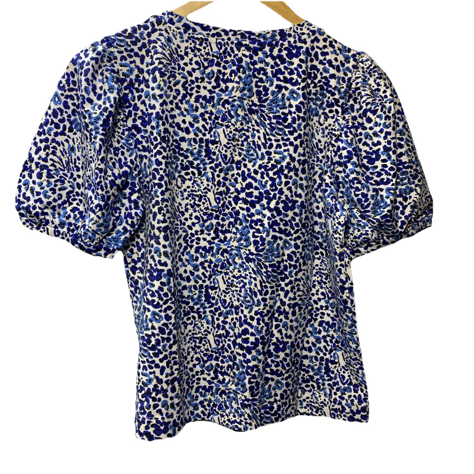 Lilly Pulitzer Women's Rhett Knit Top S Resort White Twisted 008548 Short Sleeve