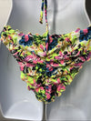 RELLECIGA Women's Wavy Bikini Set Jungle Print Size Medium 2-Piece Underwear