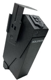 HOLEWOR Mounted Biometric Gun Firearm Safe for Handgun Drop Down Pistol Safe