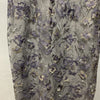 ALEX EVENINGS Dove Embroidered Lace Sheath Cocktail Wedding Guest Dress Size 8