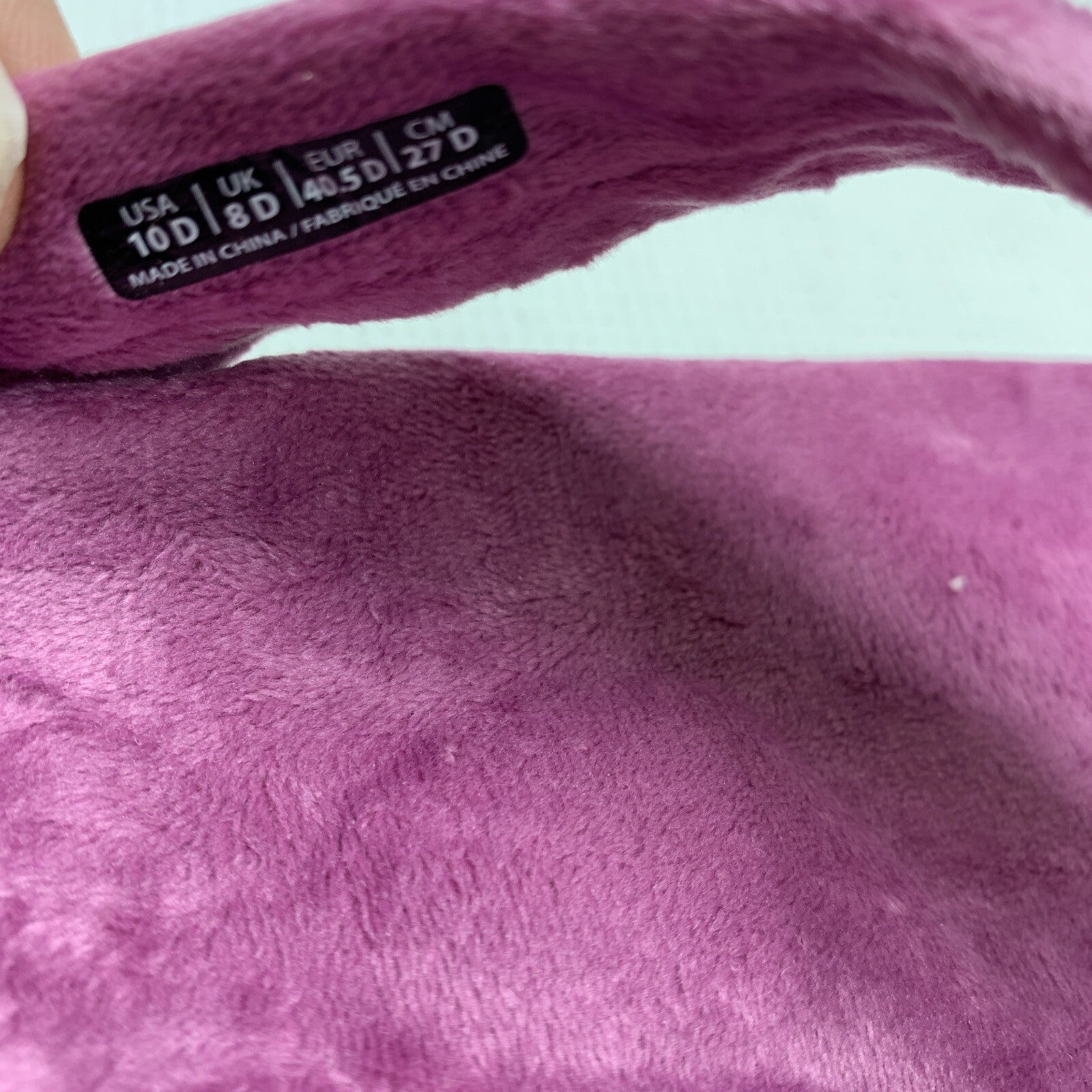 Spenco Women's Victoria Cozy Slipper Berry Pink Size 10D All Man Made Slip-on