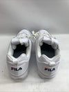 Fila Men's Strada Disruptor II Sneakers White US 14 Lace-up Shoes Lightweight
