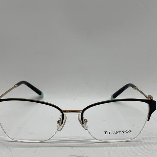 Tiffany & Co Eyeglasses Frames TF1141 6122 Black Rose Gold MOP 54-15-140 Stylish