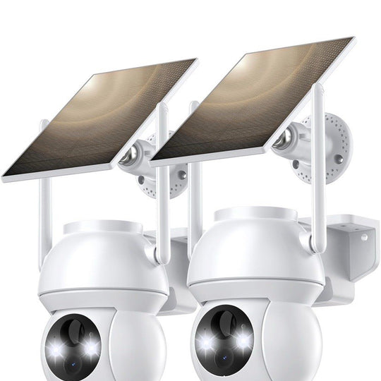 2pk WiFi Solar Camera Wireless Outdoor 2K Solar Battery Security Camera System