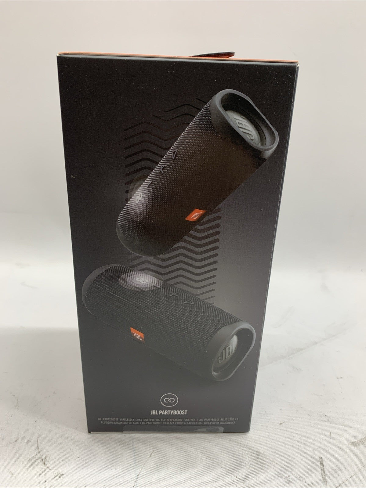 JBL Flip 5 Black Waterproof Portable Bluetooth Speaker Black With Hard case