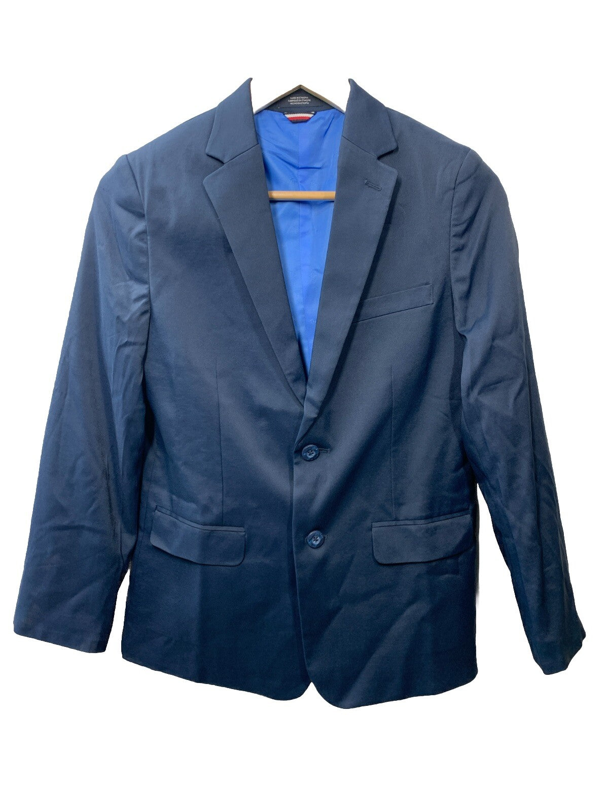 Tommy Hilfiger Micro Pinstripe Single Breasted Two-Piece Suit 14 Jacket & Pant