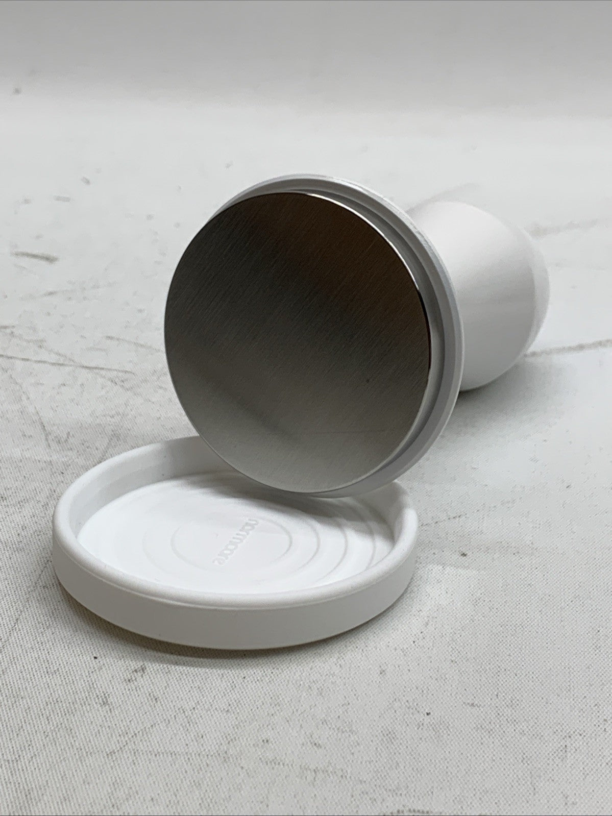 Normcore 58.5mm Spring-Loaded Coffee Tamper & Tamper Stand White Level Tamping