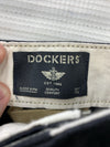 Mens Shorts Dockers Big & Tall Perfect Classic Fit Shorts Size 46 Black w/Pocket