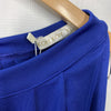 KOH KOH Sexy Sleeveless Summer Formal Flowy Casual Gown Dress Blue Pull On XL